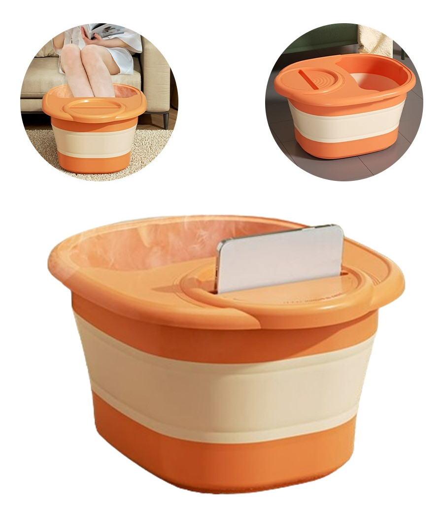 Balde Dobrável Massageador de Pés SNH28 Snel Home