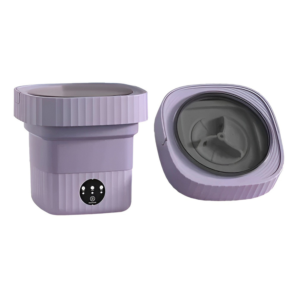Mini máquina de lavar roupa dobrável portátil moderna máquina de lavar automática roupa