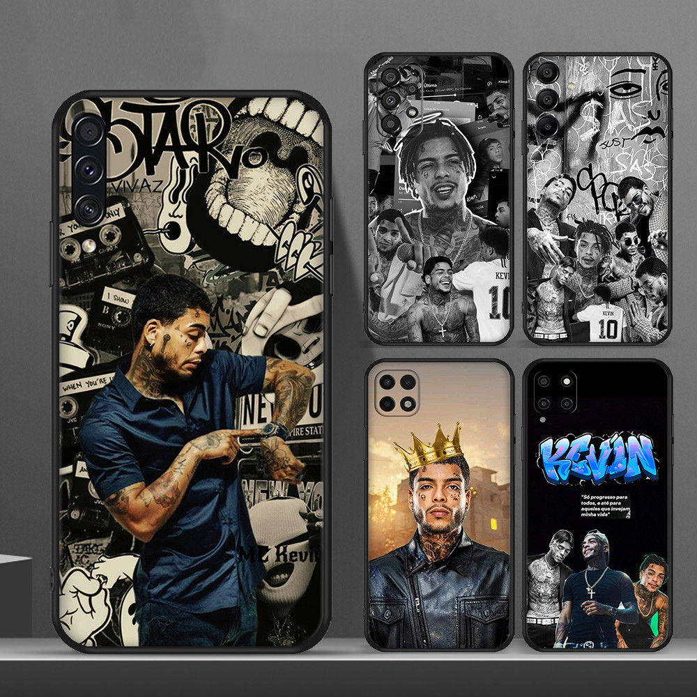 Capa De Telefone Macia Preta Samsung A10 A10S A11 A12 A13 14 A15 A20 A30 A20S A21 A24 A21S A22 A23 MC Kevin Silicone Emb