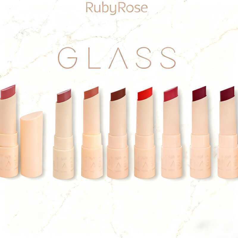 Ruby Rose Batom Cremoso Mate - Alta Cobertura, Textura Suave, Durabilidad Larga y Adecuado para Todos los Tonos de Piel