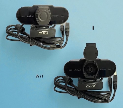 Webcam 720p com Microfone Integrado