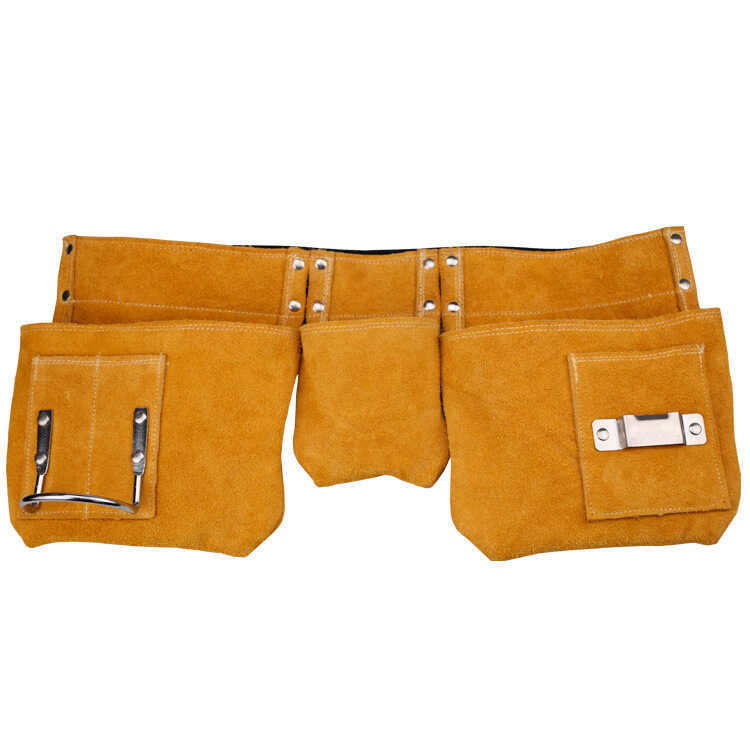 Saco de Ferramentas de Couro para Jardinagem