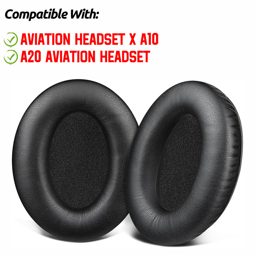 Para Bose Aviação Fone De Ouvido X A10 A20 Almofadas Almofada Esponja Earmuffs Capa Substituição