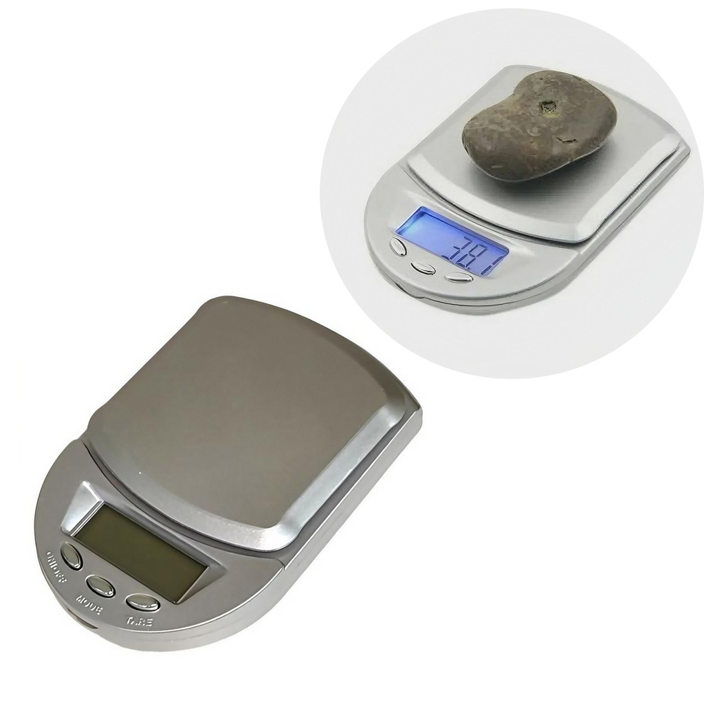 JS Mini Balança Digital 500 Gramas Peso Medição Precisão