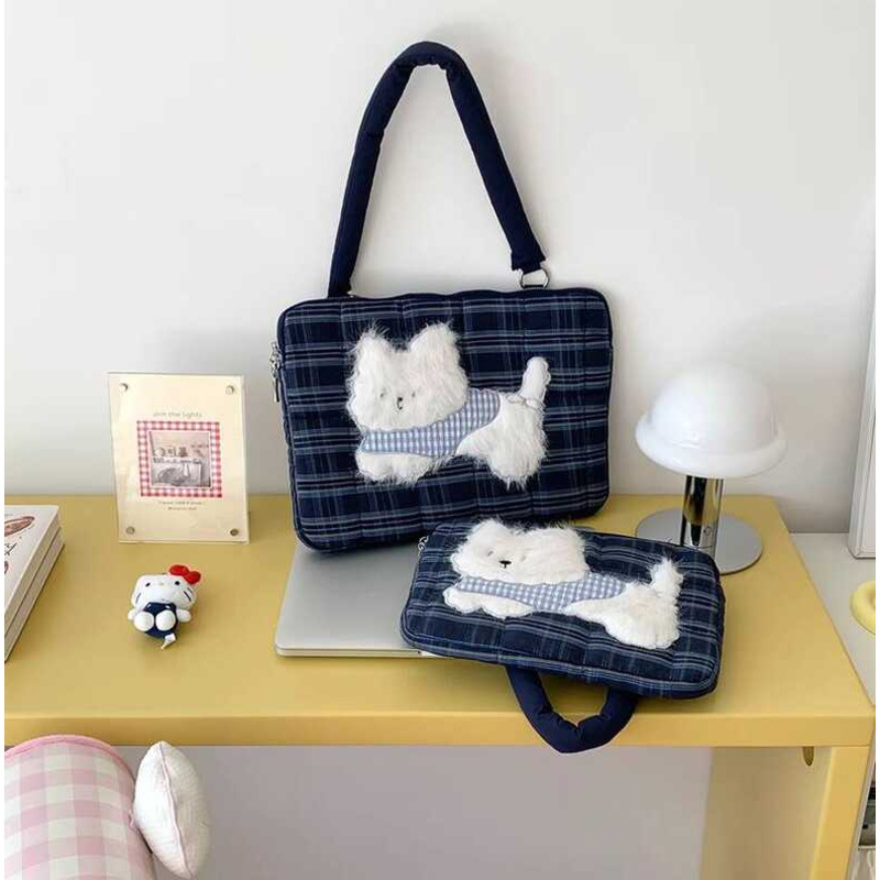 SEEU SODA/Bolsa para Laptop coreana fofa caseira 37-40cm/43-50cm armazenamento para Tablet ipad