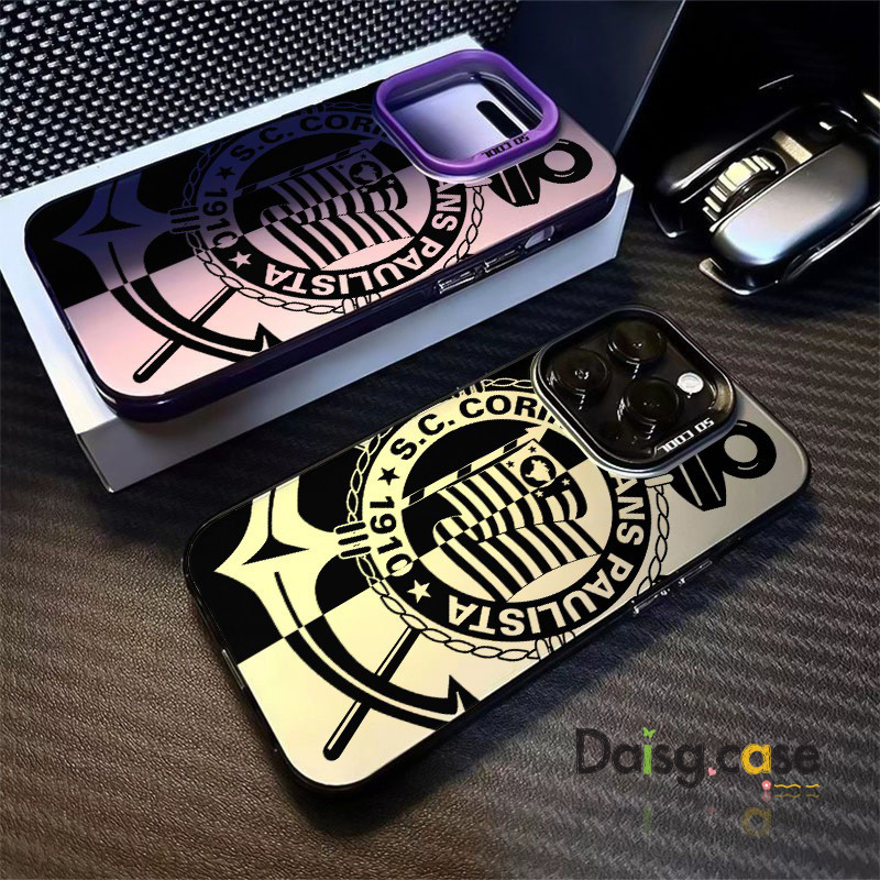 Capinha Capa Corinthians Para iPhone 16 15 14 12 11 17 13 Pro Max Xr Xs Max 7/8 Plus Case Capa Dura IMD celular em Oferta na Shopee