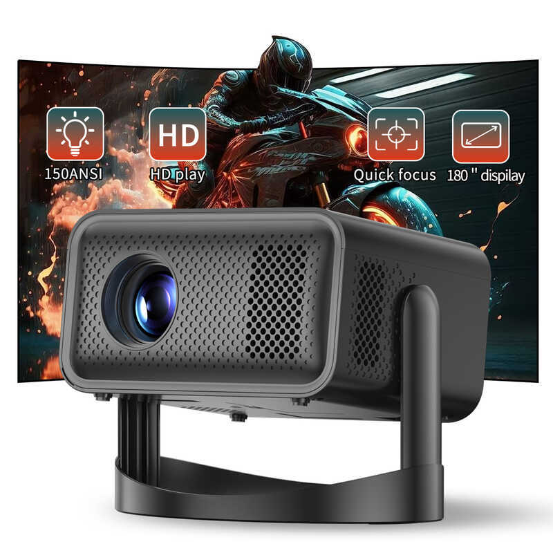 Projetor PTZ 2025 Doméstico Ultra HD 4 Quarto projetor projetor projetor