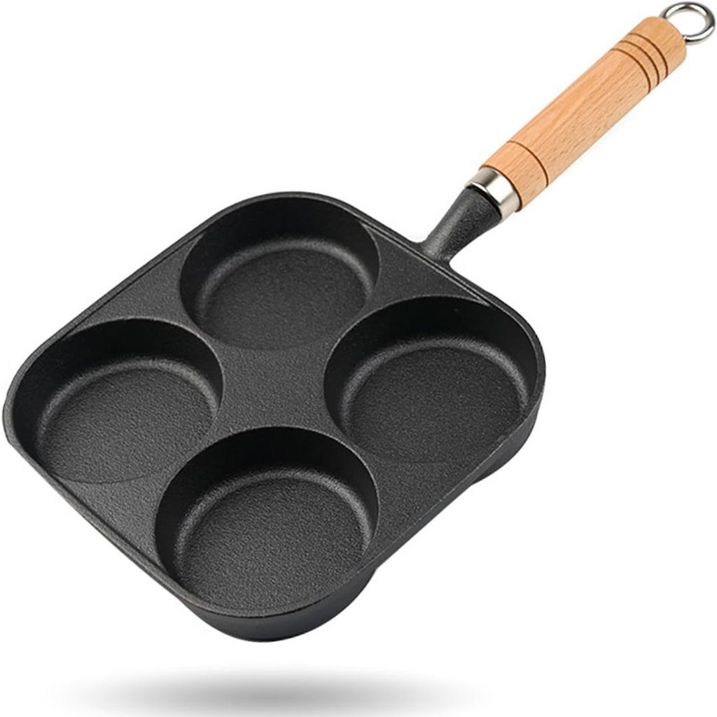 Frigideira Prática para Omelete com 4 Divisões