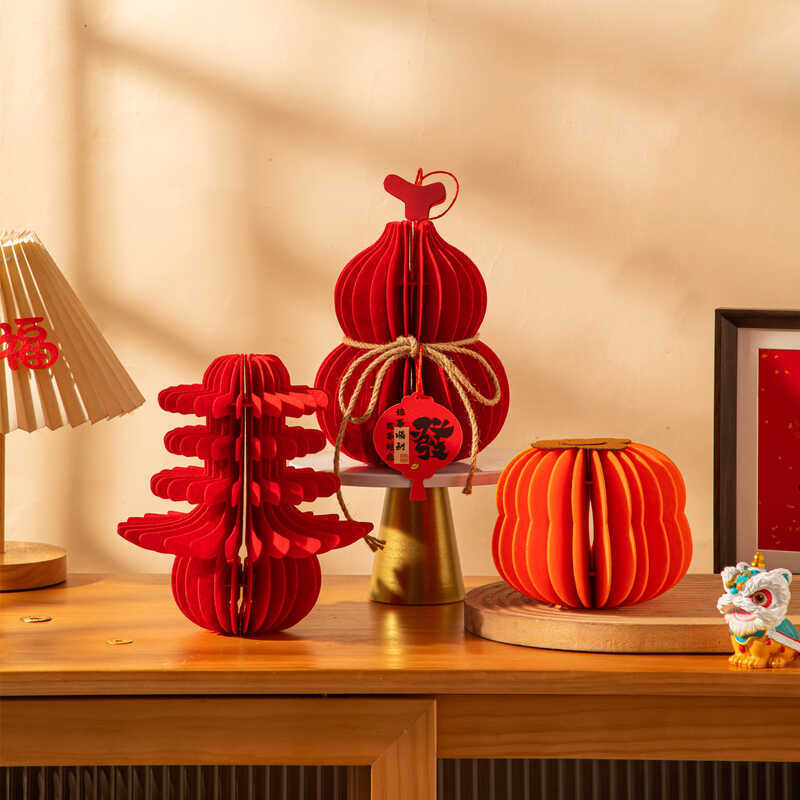 Decoração de ano novo Festival da Primavera Decoração criativa Decoração de cabaça de favo de mel Decoração criativa Dec