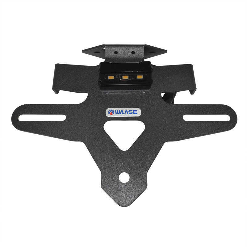 Adequado para Triumph Street Triple 675/R 13-16 Modificado Suporte de placa de licença de cauda curta Suporte de placa d