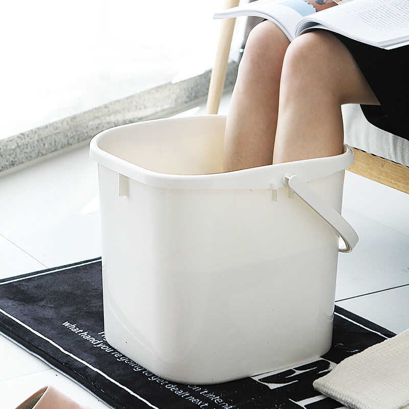 Banho de pés de plástico engrossado adulto banho de pés massagem de plástico banho de pés portátil banho de pés de plást