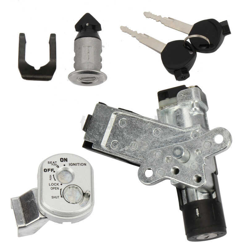 Adequado para Goda pequena princesa WH100 Joy motocicleta WH100T-F/H/G capa fechadura elétrica fechadura completa do car