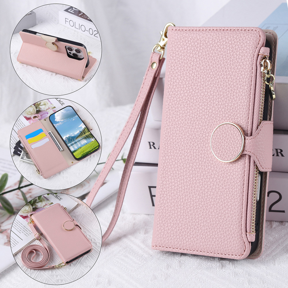 Capa Carteira Para Motorola Edge 70 60 50 Fusion Pro Ultra 2025 Couro Brilho Fiv