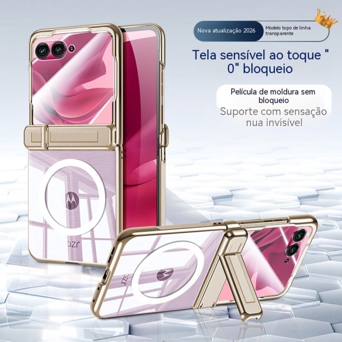 Capa De Corpo Inteiro Com Suporte Magnético E Protetor De Tela Integrado Para Mo