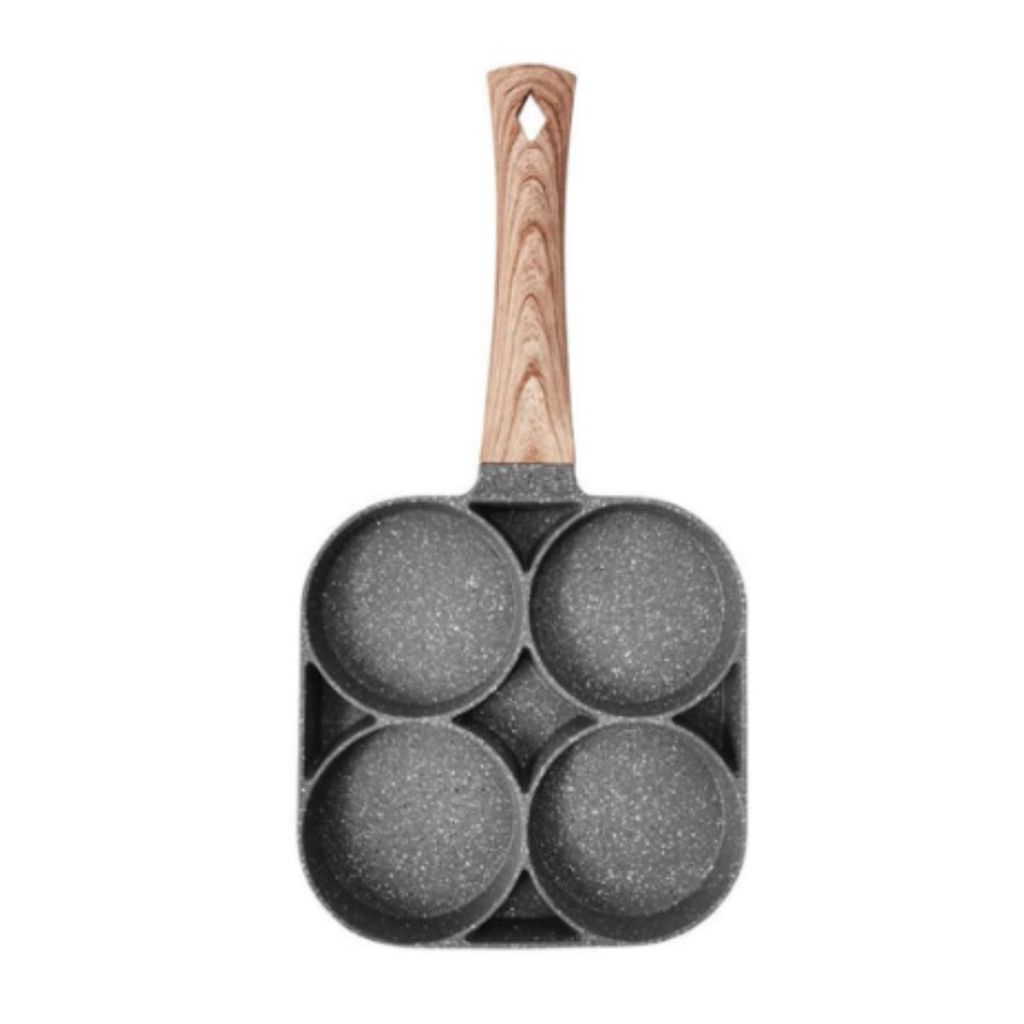 Frigideira Antiaderente com 4 Divisórias – Alumínio Premium e Revestimento Cerâmico