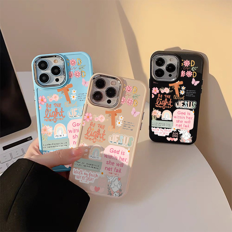 Jesus God Capinha Capa Para IPHONE 13 11 15 14 12 16 17 PRO MAX AIR X XR XS MAX silicone TPU anti-impacto em Oferta na Shopee