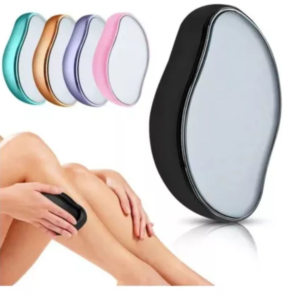 Depilador Cristal Removedor de Pelos - Efeito Peeling de Cristal para Pele Lisa e Sem Alergia