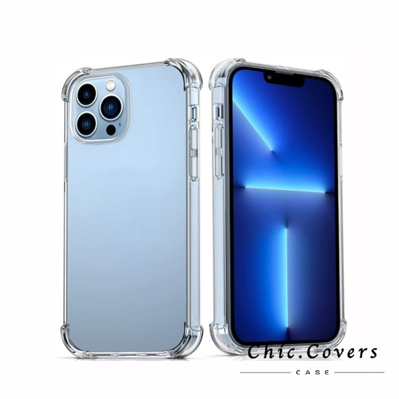 Capinha Para Iphone Anti Impacto Transparente Preto Tpu Para IPhone 11 12 13 14 15 16 Pronto Entrega em Oferta na Shopee