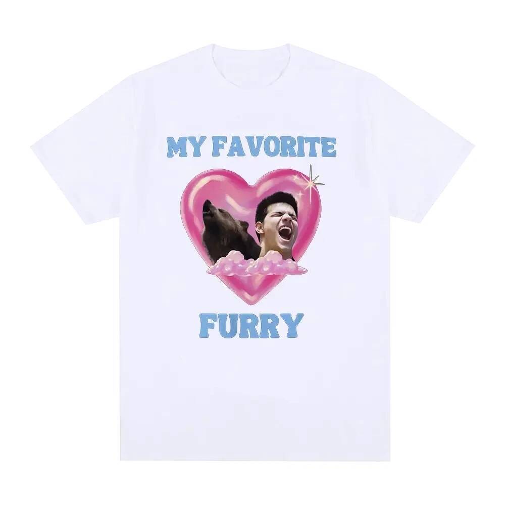 Jacob Black Is My Favorite Furry Twilight Fun Meme Tshirt Women's Fashion T-shirt Casual Fashion Treet Wear Y2k Summer