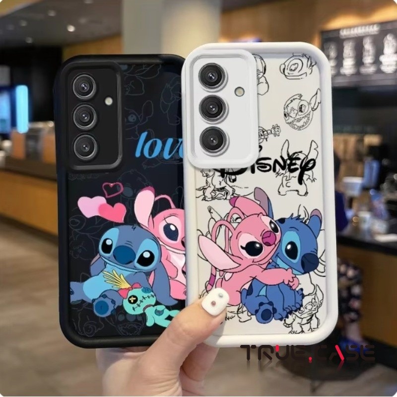Capa Estampa Disney Animada Para Samsung A07 A17 S25 FE M36 A06 A26 A56 A16 A25 A24 A23 A15 A14 A05 A05S 4G 5G
