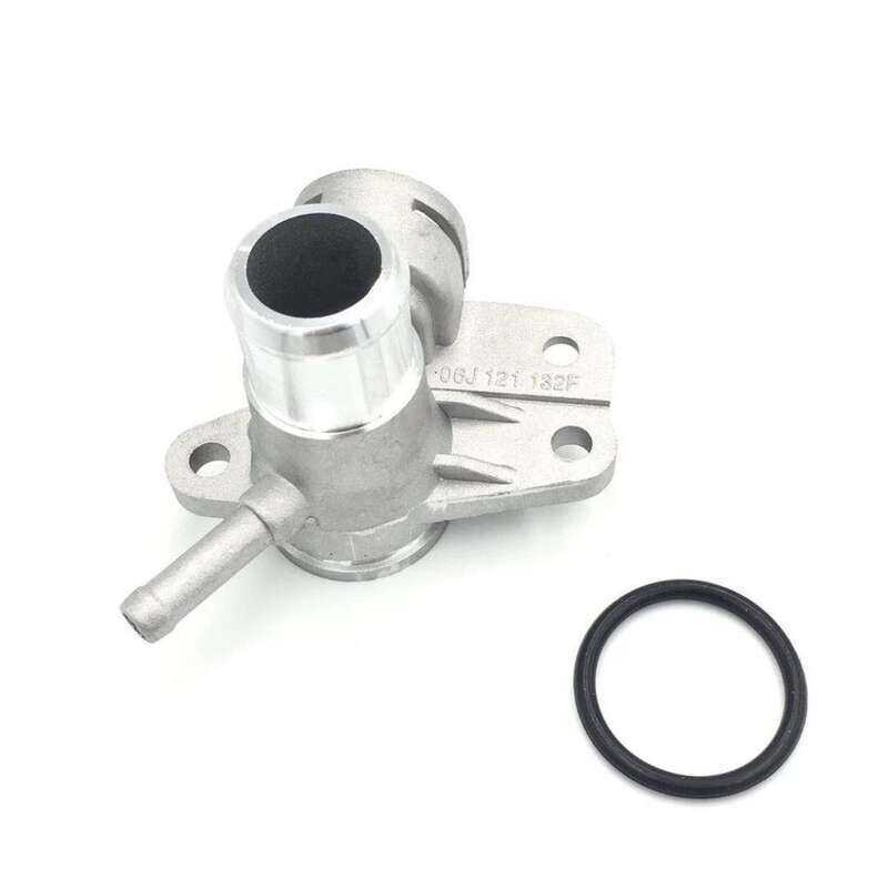 Conector De Flange De Mangueira De Refrigeração De Alumínio Para Tiguan Passat B7 CC Golf MK6 A3 Q3 TT Skoda Octavia 06J