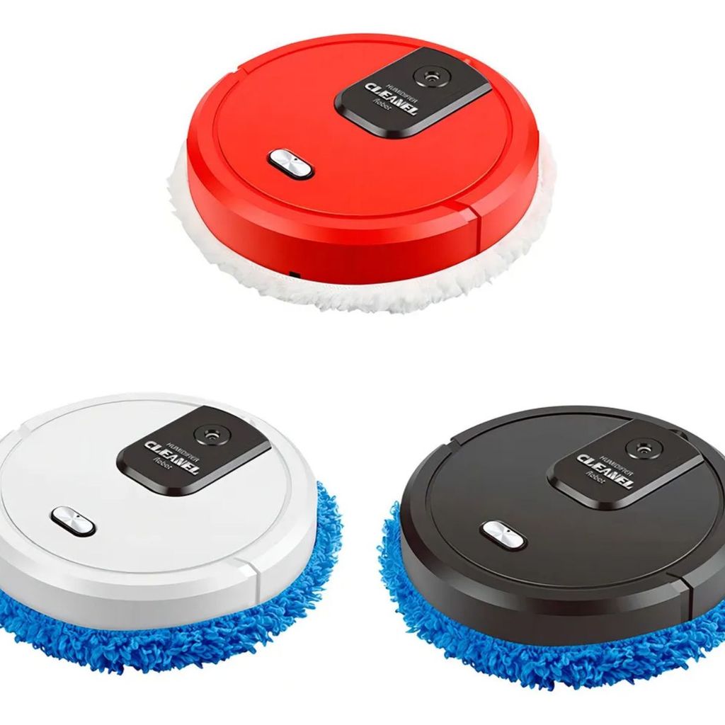 Robô Limpador E Umidificador De Piso Chão Mop Robo
