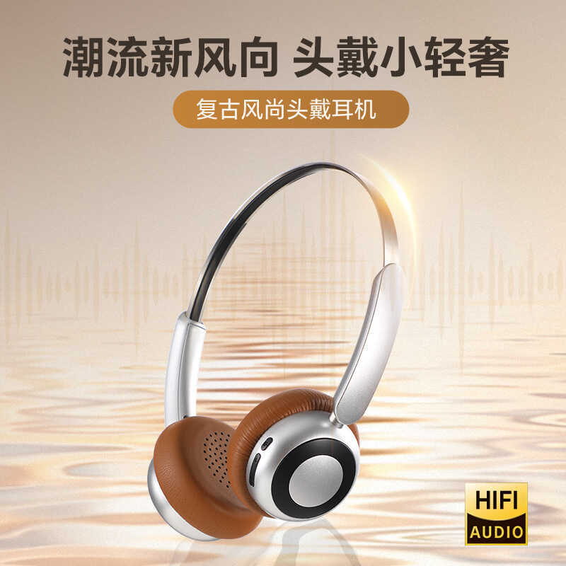 Fone de ouvido bluetooth fone de ouvido venda quente KQM-02 comércio exterior americano Retro fone de ouvido bluetooth s