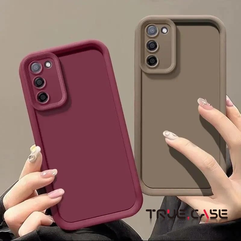Capa De Celular Para Samsung A15 A25 A54 A34 A71 A73 A24 A14 A05S A23 A53 A52 A32 Silicone Cor