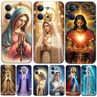 Capa De Telefone Para XIAOMI REDMI 15C 4G (Comprimento 171.5mm) poco C85 4G Silicone Virgem Maria Jesus Religião Igreja em Oferta na Shopee