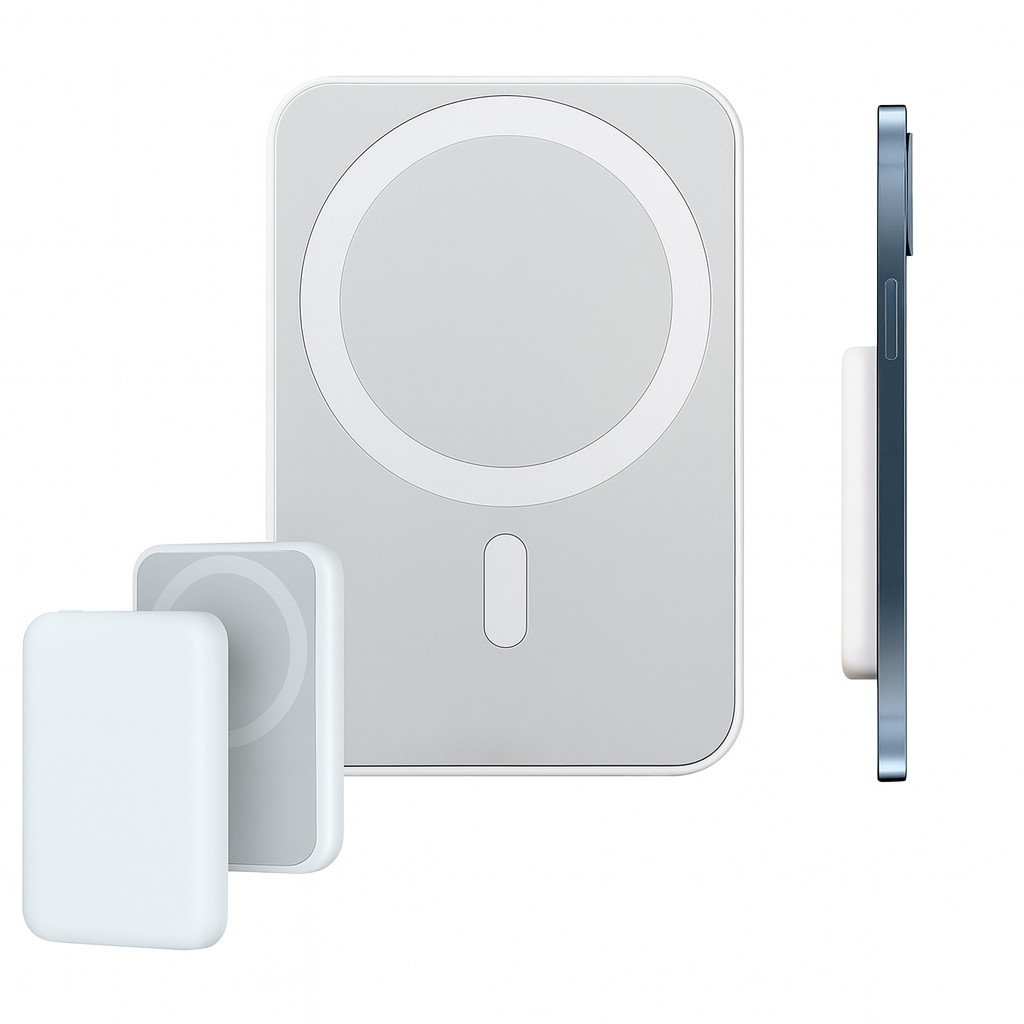 🔋 Carregador Portátil Magnético MagSafe para iPhone – Liberdade e Bateria Onde Você Estiver! 🔋