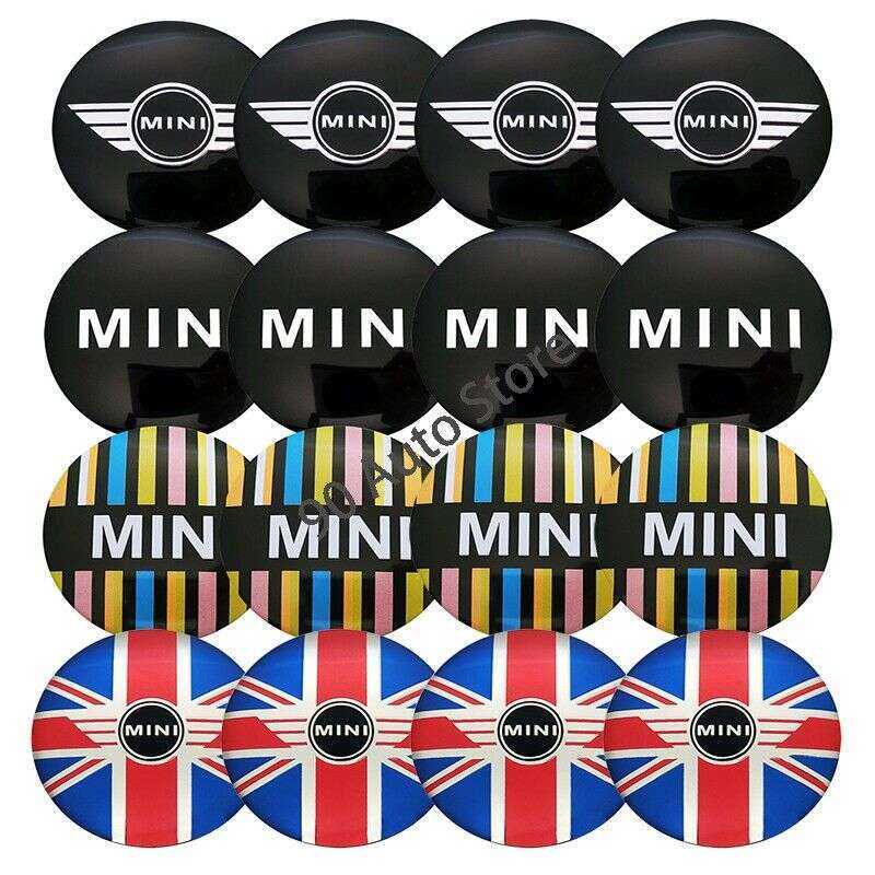 PuraAutoRepair LCX 4 Unidades/Conjunto 56mm Bandeira Britânica John Works Tampa Do Cubo Da Roda Carro Adesivo Emblema Pn