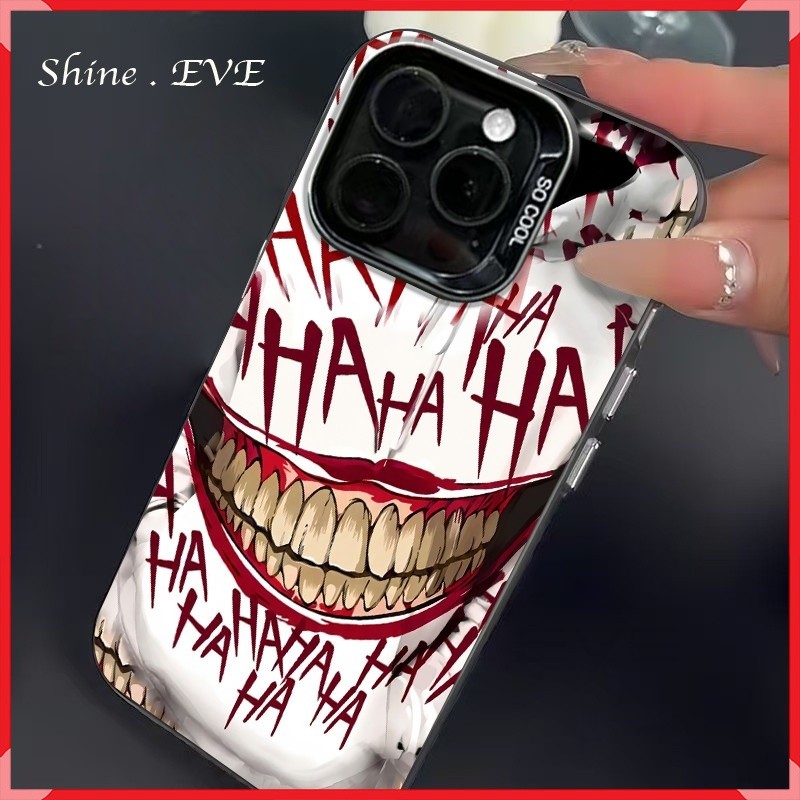 Capinha Coringa Joker Anti-Impacto Para for iPhone 7 8 XS Max XR 11 12 13 14 15 16 17 Pro Max Plus