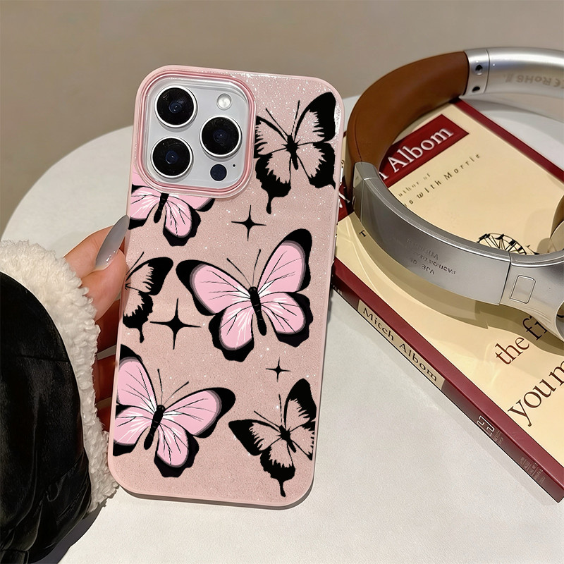 Capa De Doces Para Samsung A17 A07 A26 A06 A16 A54 A05 A15 A14 A13 A12 A32 A34 A52 A55 A54 PB Borboleta BBC