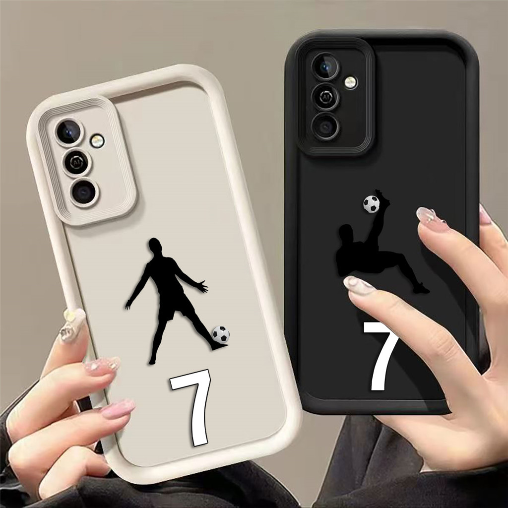 Futebol Número 7 10 Caso De Telefone Para VIVO Y400 Y03 Y17S Y19S Y20 Y21 Y22S Y27 Y28 Y35 Y36 Y38 Y39 Y50 Y51 Y72 Y75 Y