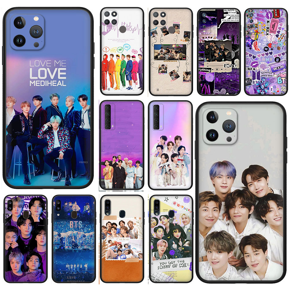 Capa De Telefone Motorola Moto G05 G15 Power G35 G86 E15 8FU5 BTS Silicone Prote