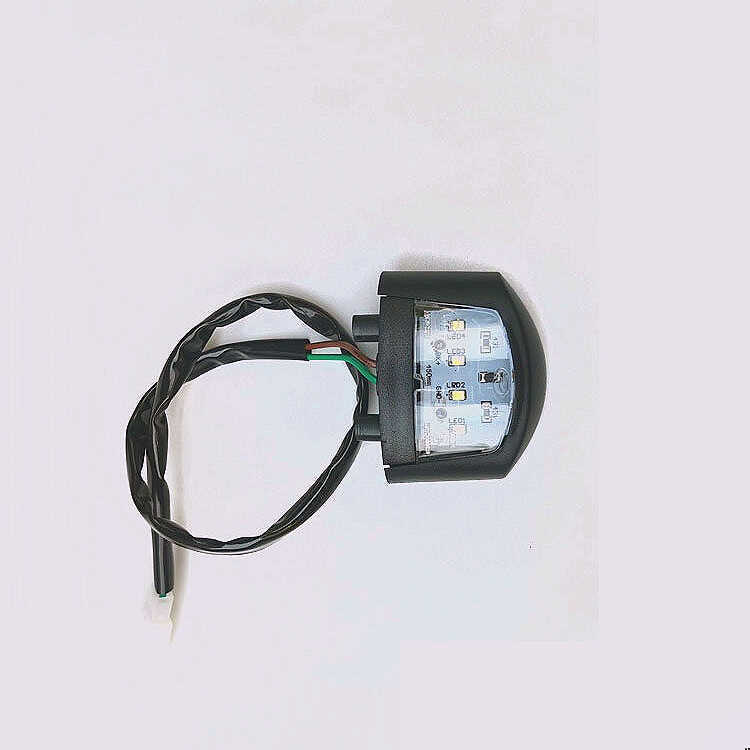 Adequado para ninja 400ninja400 Kawasaki Z250 ninja 300 luz de sinal Z400 luz da placa de licença luz da placa de licenç