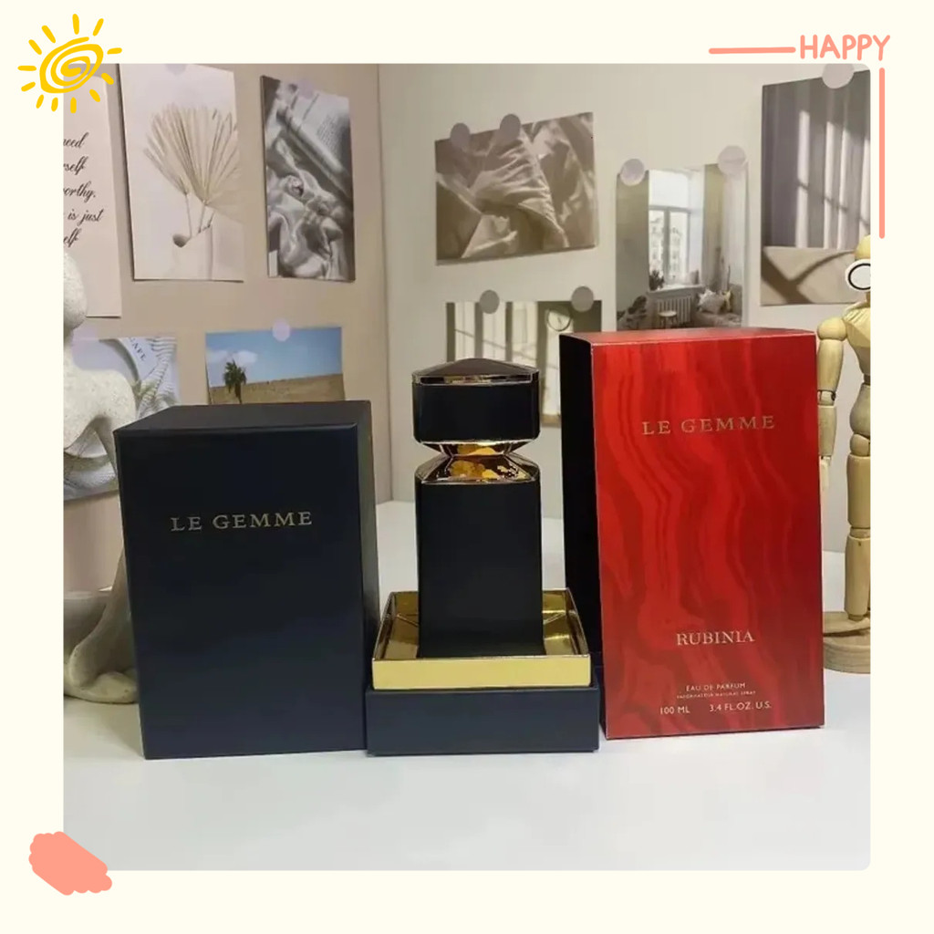 Colônia De Luxo Designer Le Gemme Perfume Garanat Desiria Falkar Fragrância 100Ml Eau De Parfum Homens Mulher Perfumes C