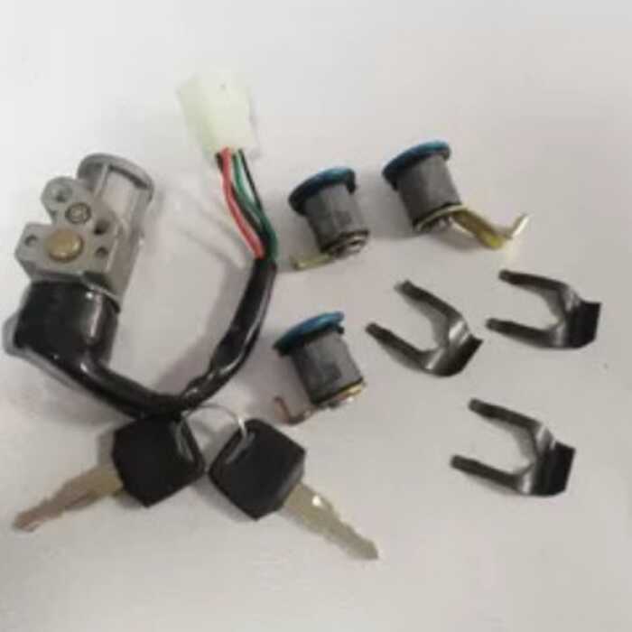 Adequado para motocicleta barco rei CH250 fechadura com chave grande ovelha CF250 Cruiser CF150 conjunto fechadura da po