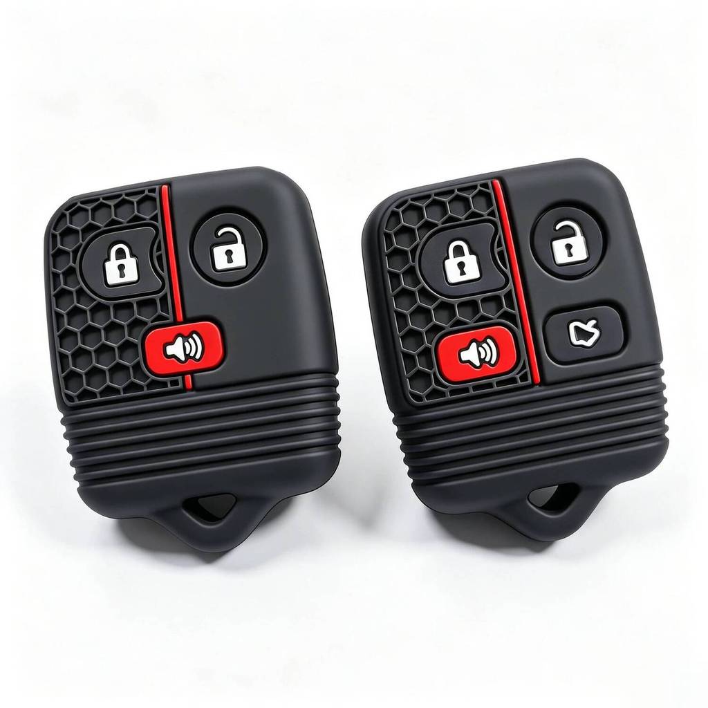 Para Ford Mercúrio Cougar Grand Marquis Mariner Montego Sable Foco Escape Mustang Explorer Chaveiro Capa Chave Do Carro