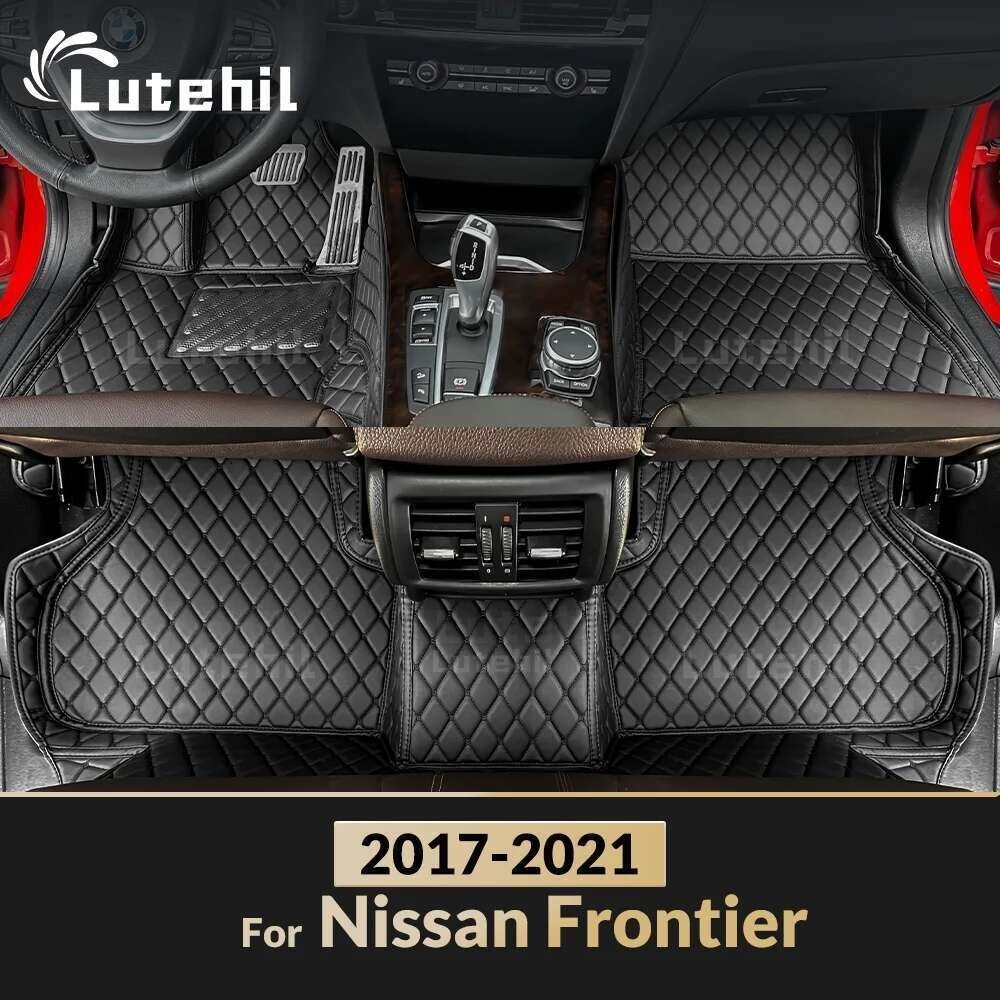 Para Nissan Frontier 2017-2021 20 19 18 17 16 Tapetes De Carro Personalizados Capa De Tapete Acessórios Interiores Peças