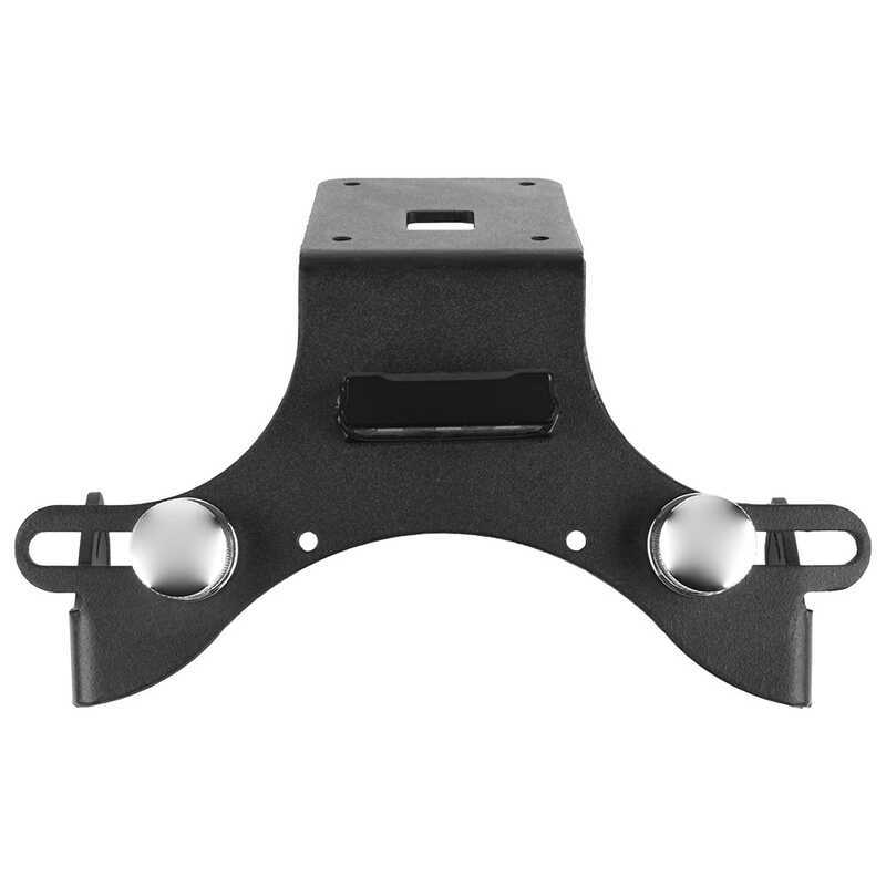 Adequado para kawasaki kawasaki Z800 cauda curta traseira modificada com luz LED da placa de licença quadro da placa de