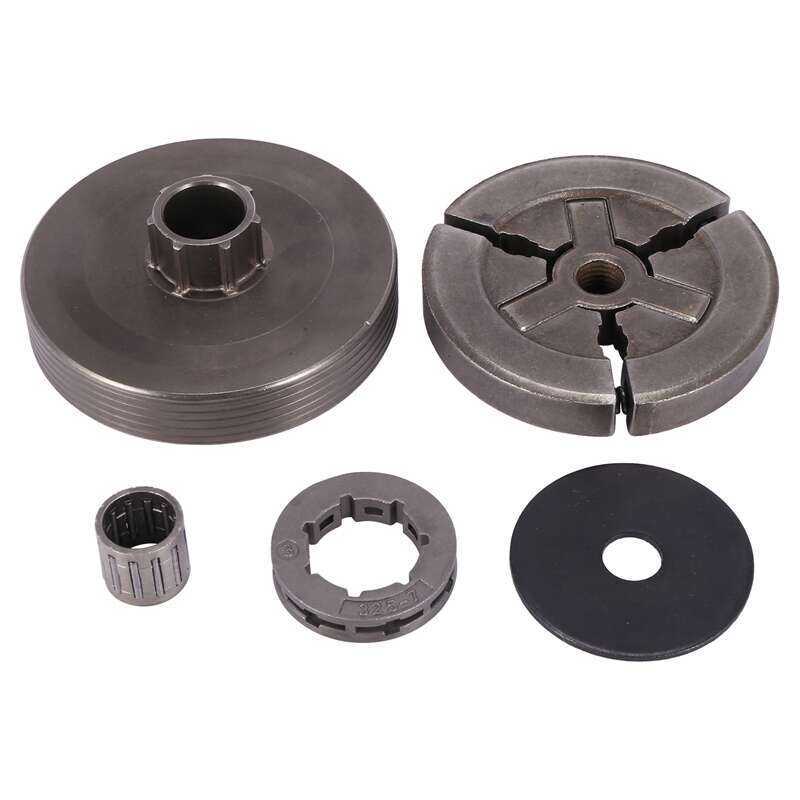 Aro Da Roda Dentada Embreagem Do Tambor E Rolamento De Agulha Adequado Para Motosserra Chinesa 4500 5200 5800 . Velo xAu