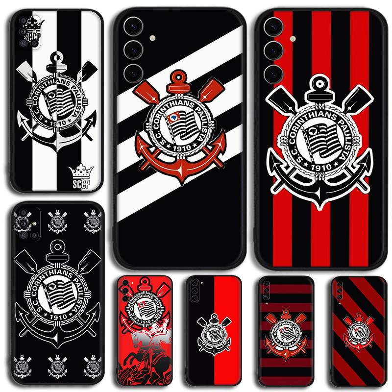 Para Samsung J5 J7 Prime Core Pro J730 S6 Edge Corinthians TPU Capa De Telefone De silicone Macio 5Y23