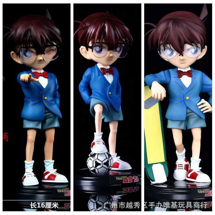 Conan Phantom Thief Kidd Vestido Um Quarto Dedo Conan Em Pé Futebol Skate Figura Em Caixa