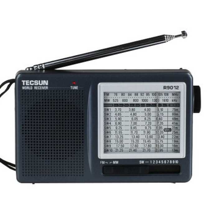 Tecsun/Tecsun R-9012 Rádio Velho Rádio FM portátil de banda completa