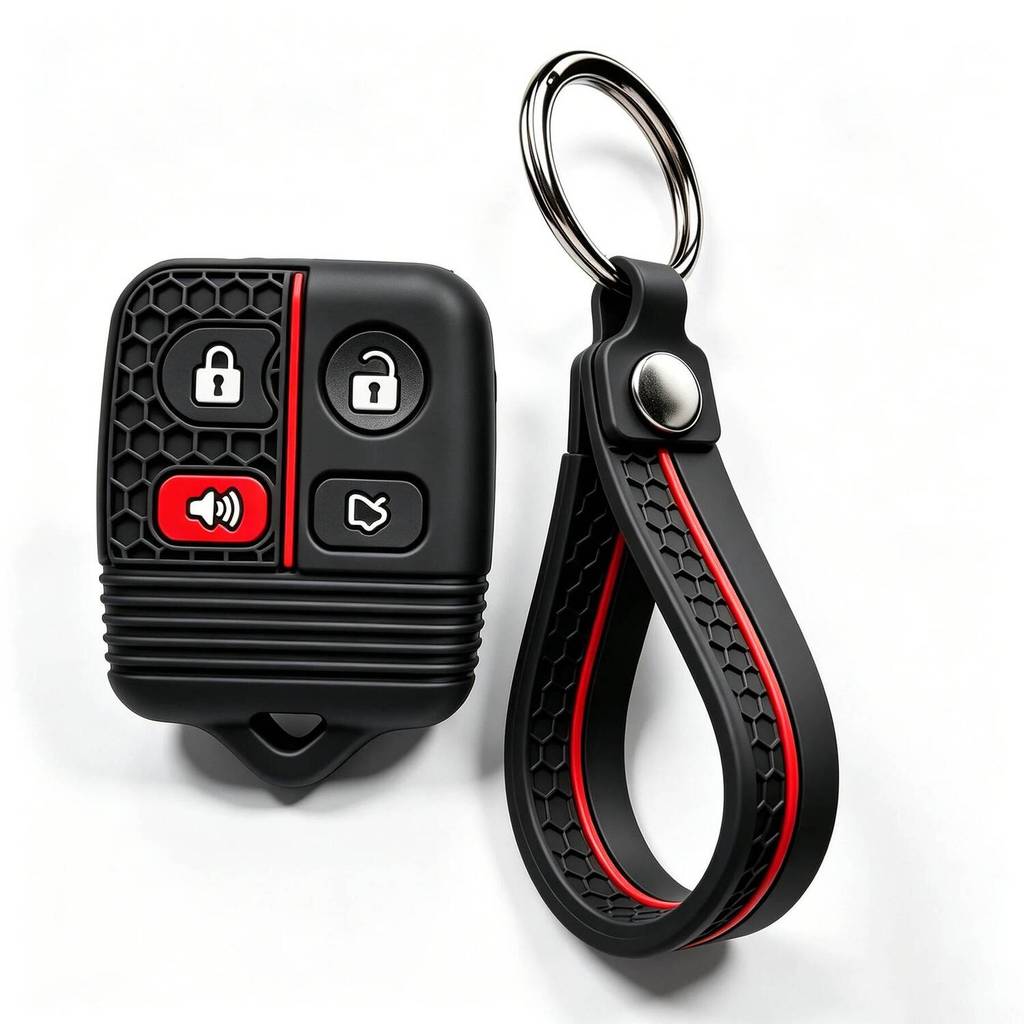 Ford Mercury Cougar Grand Marquis Mariner Montego Sable Focus Escape Mustang Explorer Chaveiro Porta-Chaves De Carro