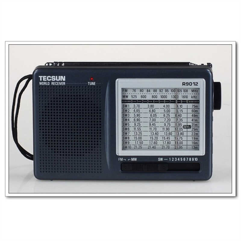 Tecsun/Tecsun R-9012 Rádio Tecsun Multi-Band Rádio de 12 bandas de alta sensibilidade