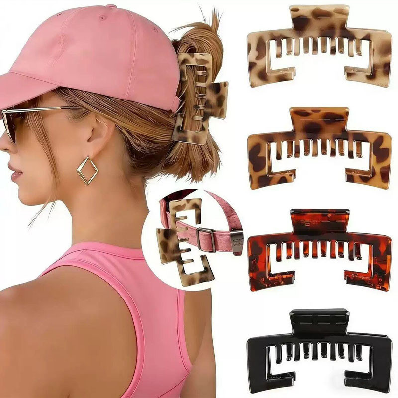 Presilha Para Chapéu Presilha Em Formato De Tubarão Acessório De Cabelo Para Prender Chapéus Rabos De Cavalo E Coques
