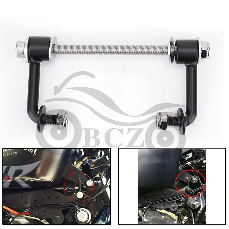 Harley XL883/1200 48 Modificado Sportster Sportster Tanque de combustível Alto Tanque de combustível Rack elevado Rack e