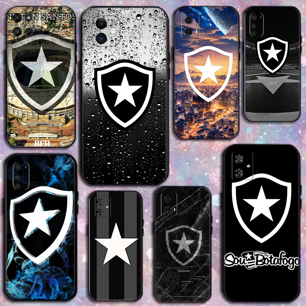 Botafogo Clube De Futebol lp3 Para Moto E13 E22i E40 G05 E15 G15 Compatibilidade TPU Caso De Telefone Capa Macia Proteto